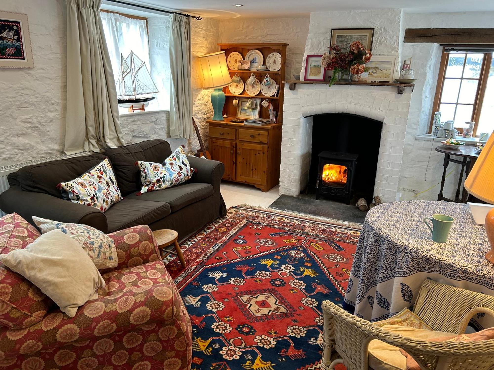 Cosy Boathouse Cottage By The Sea With Log Burner Bucks Mills Eksteriør billede
