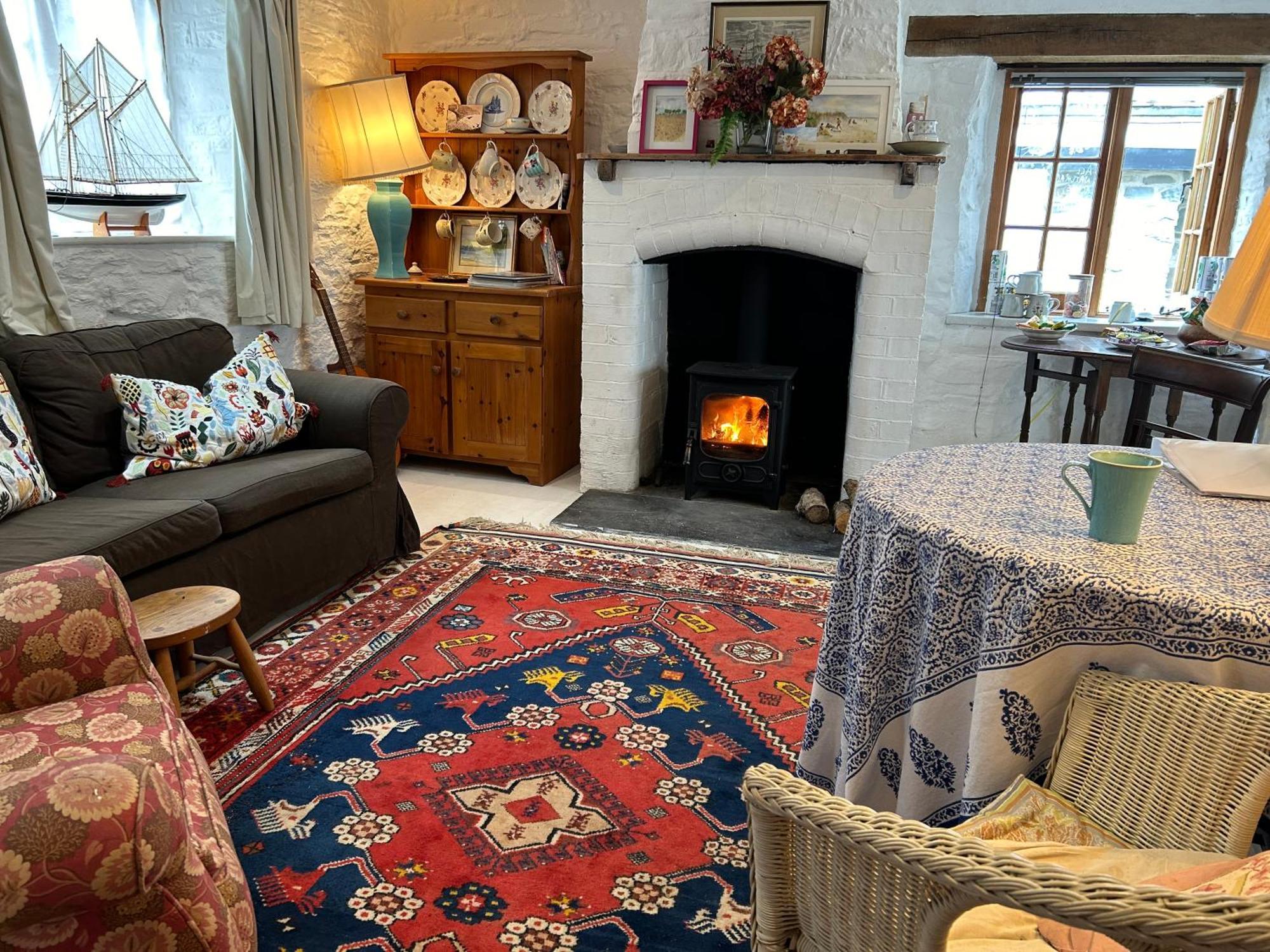 Cosy Boathouse Cottage By The Sea With Log Burner Bucks Mills Eksteriør billede